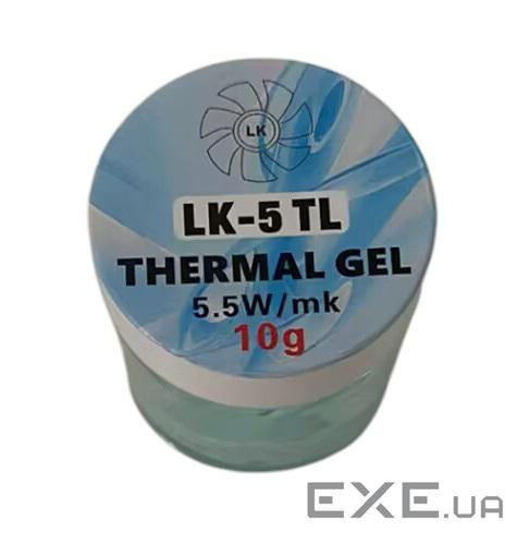Термопрокладка рідка LK LK-5, 5.5 Вт/мК, 10 г зі шпателем (LK-5-TL-10)