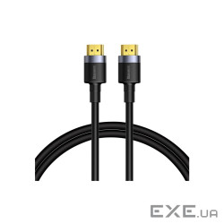Кабель Baseus Cafule HDMI - HDMI, 2м , Black (CADKLF-F01)