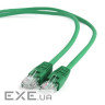 Патч корд Gembird PP12-2M/G, UTP, категория. 5E, литий, 50u" штекер с клямкою, 2 м, зел