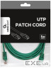 Патч корд Gembird PP12-2M/G, UTP, категория. 5E, литий, 50u" штекер с клямкою, 2 м, зел