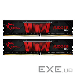 Модуль пам'яті G.SKILL Aegis DDR4 2400MHz 16GB Kit 2x8GB (F4-2400C17D-16GIS)