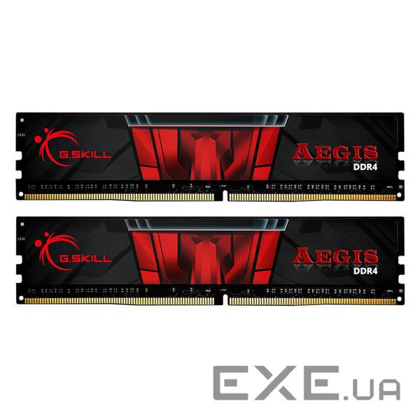 Модуль пам'яті G.SKILL Aegis DDR4 2400MHz 16GB Kit 2x8GB (F4-2400C17D-16GIS)