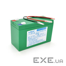 Акумуляторна батарея літієва QiSuo 12V 6A з елементами Li-ion 18650 (150X64,5X97,7) (QS-1206A) Li-ion 18650 (150X64,5X97
