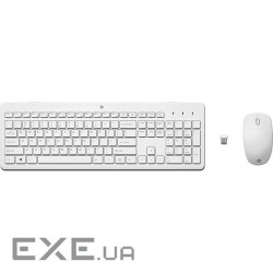 Комплект бездротової HP 230 Wireless Keyboard and Mouse Combo White (3L1F0AA)