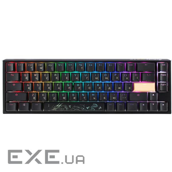 Клавіатура Ducky One 3 SF Cherry MX Red RGB UA USB Black (DKON2167ST-RUAPXCLAWSC1)