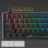 Клавіатура Ducky One 3 SF Cherry MX Red RGB UA USB Black (DKON2167ST-RUAPXCLAWSC1)