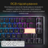 Клавіатура Ducky One 3 SF Cherry MX Red RGB UA USB Black (DKON2167ST-RUAPXCLAWSC1)