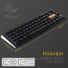 Клавіатура Ducky One 3 SF Cherry MX Red RGB UA USB Black (DKON2167ST-RUAPXCLAWSC1)