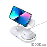 Зарядний пристрій Armorstandart Wireless Charging H101 3 in 1 Magnetic White (ARM78102)