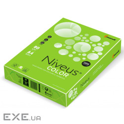 Папір Mondi Niveus COLOR NEON Green A4, 80g, 500sh (A4.80.NVN.NEOGN.500)