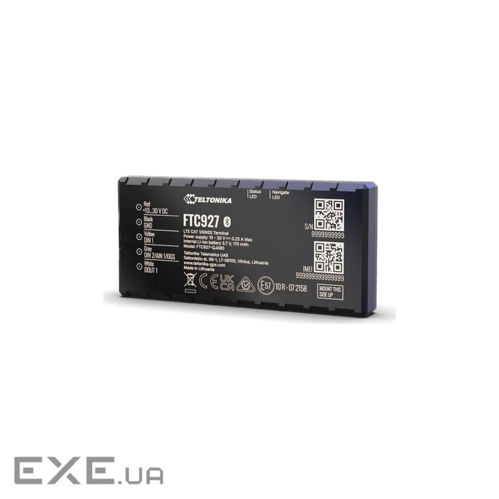 GPS-трекер для авто Teltonika FTC927 Basic Dead reckoning Tracker LTE