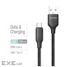 Дата кабель USB 2.0 AM to USB-C 2.0m 3A TPE embossed black ColorWay (CW-CBUC102-BK)
