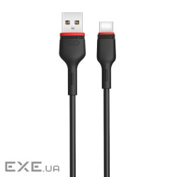 Кабель XO NB-P171 USB - USB Type-C, (M/M), 2.4A 1 м Black (6920680873685)