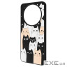 Чехол WAVE Doodle Case Xiaomi Redmi A3 cats (63509 cats)