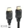 Кабель HDMI (M) - HDMI (M), 5 м, Black, ColorWay, V2.0, 4K / 60 Гц (CW-CBHD080-BK)