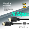 Кабель HDMI (M) - HDMI (M), 5 м, Black, ColorWay, V2.0, 4K / 60 Гц (CW-CBHD080-BK)