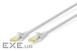 Патч-корд DIGITUS CAT 6a S-FTP, 7м, AWG 26/7 сірого кольору (DK-1644-A-070) (DK-1644-A-070)