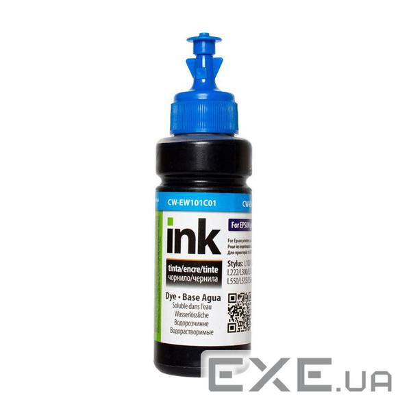 Чорнило ColorWay Epson L-100/L200Cyan (CW-EW101C01)