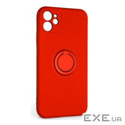Чохол до мобільного телефона Armorstandart Icon Ring Apple iPhone 11 Red (ARM68642)
