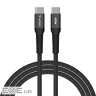 Магнітний кабель живлення та синхронізації Verbatim 60 Вт /USB-C-USB-C /120 см-чорний (31859)