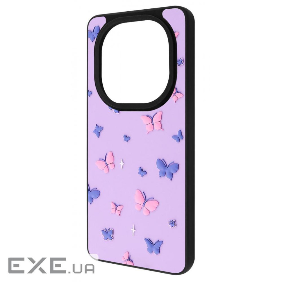 Чехол WAVE Doodle Case Xiaomi Redmi Note 14 Pro 4G butterflies (63516 butterflies)