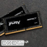 Модуль пам'яті для ноутбука SoDIMM DDR4 16GB 3200 MHz Impact Kingston Fury (ex.HyperX) (KF432S20IB/16