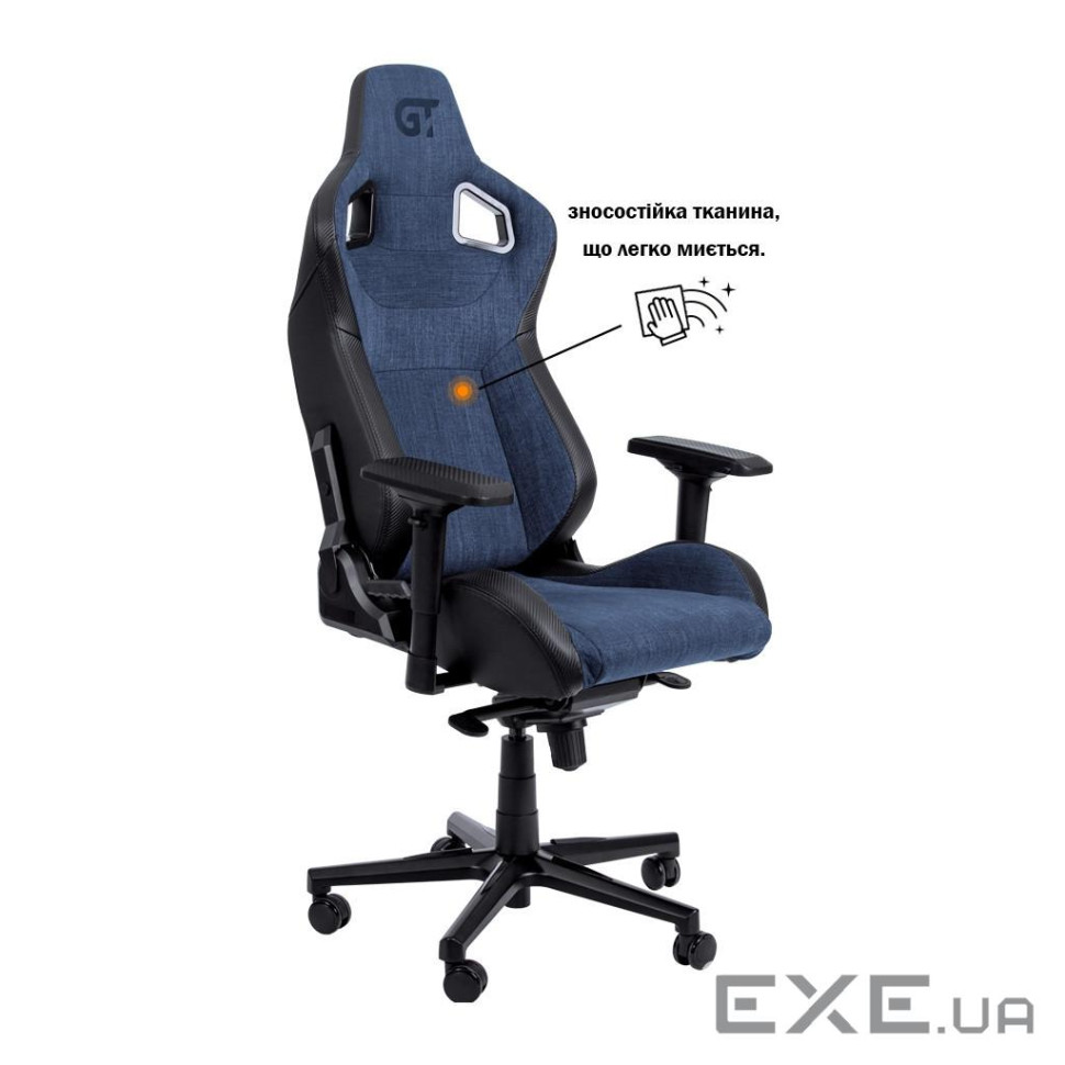 Крісло ігрове GT Racer X-8005 Dark Blue/Black