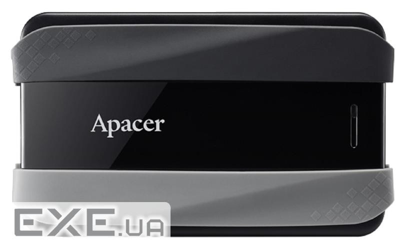 Зовнішній жорсткий диск APACER AC533 4TB USB3.2 Jet Black (AP4TBAC533B-1)