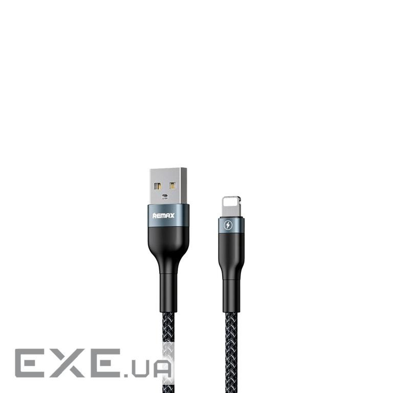 Дата кабель Remax USB 2.0 AM to Lightning 1.0m Dominator Fast black (RC-064I-BLACK)