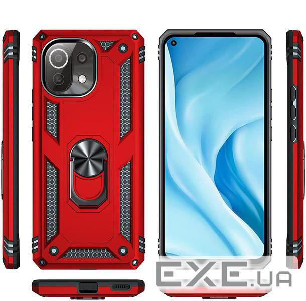 Чохол до мобільного телефона BeCover Military Xiaomi Mi 11 Lite / Mi 11 Lite 5G Red (706644)