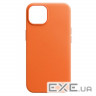 Чохол-накладка Armorstandart Fake Leather для Apple iPhone 14 Golden Brown (ARM64457)