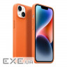 Чохол-накладка Armorstandart Fake Leather для Apple iPhone 14 Golden Brown (ARM64457)