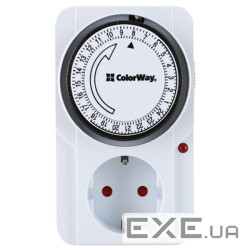 Таймер-розетка ColorWay CW-STM01-24H