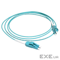 ВО патч-корд, LC/UPC-LC/UPC, Uniboot, 2.0мм, OM3, Duplex, LSZH, 3.0 м , Corning (UMUM02TNZ20003M)