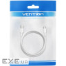 Дата кабель USB 2.0 AM to USB-C 1.0m 3A white Vention (CTHWF)