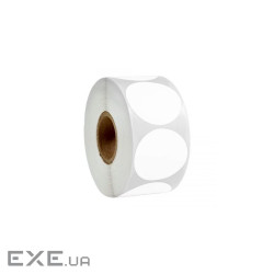 Етикетка UKRMARK термо ECO 38x38/ 0.1тис, коло, білий (900386)