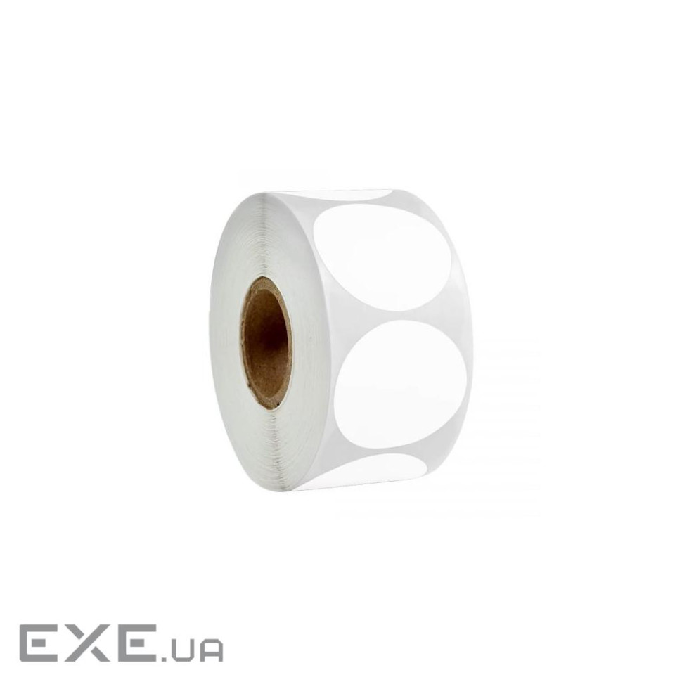 Етикетка UKRMARK термо ECO 38x38/ 0.1тис, коло, білий (900386)