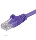 Патч-корд неекранований RJ45 UTP6 10.0m,patch AWG24 D=5.8mm Gold Protect,фіолетовий (75.09.5266-10) (75.09.5266-10)