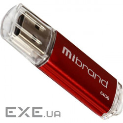 Флешка MIBRAND Cougar 64GB Red (MI2.0/CU64P1R)