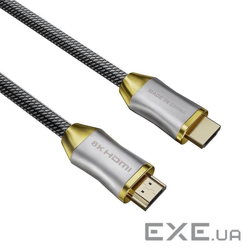 Кабель Lumi HDMI - HDMI, 8K, 2.1V, 1 м (CA916443)