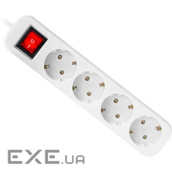 Подовжувач DEFENDER S430 White, 4 розетки, 3м (992380)