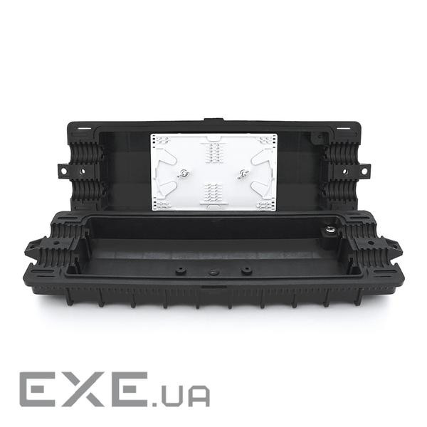 Муфта оптична Merlion ML-OP-F001H-24C, герметична, 4 введення, до 2-х касет, до 24 зварок, матеріал