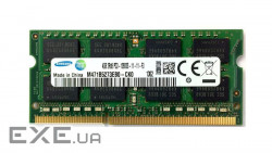 SoDIMM DDR3 4GB 1600 MHz Модуль пам'яті SoDIMM DDR3 4GB 1600 MHz Samsung (M471B5273EB0-CK0 / M471B527