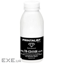 Тонер HP CLJ Pro 300 M351/M375, Pro 400 M451/M475, 110г Black Printalist (TR-CE410X-110-PL)