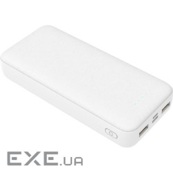 Повербанк PLATINET 3-in-1 Powerbank w/Type-C cable and Charger PD20W 20000mAh White (PMPB20SETW)
