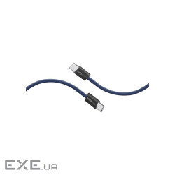 Дата кабель USB-C to USB-C 2.0m Promate (ecoline-cc200.navy)