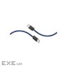 Дата кабель USB-C to USB-C 2.0m Promate (ecoline-cc200.navy)