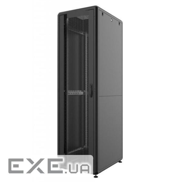 Шафа напольна Mirsan GTS 19" 42U 600x1000, RAL 9005 (MR.GTS42U61DE.01)