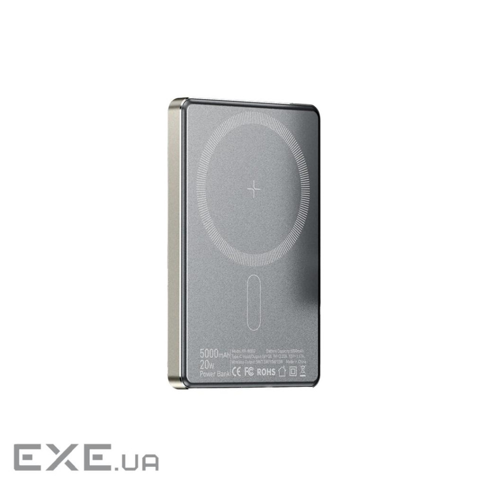 Батарея універсальна Essager 5000mAh Cross-border magnetic 20W PD QC/3.0 (EDY5K-YJ0A-Z)