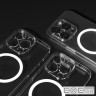 Чохол WAVE Premium Crystal Case with Magnetic Ring iPhone 15 transparent (50842 transparent)